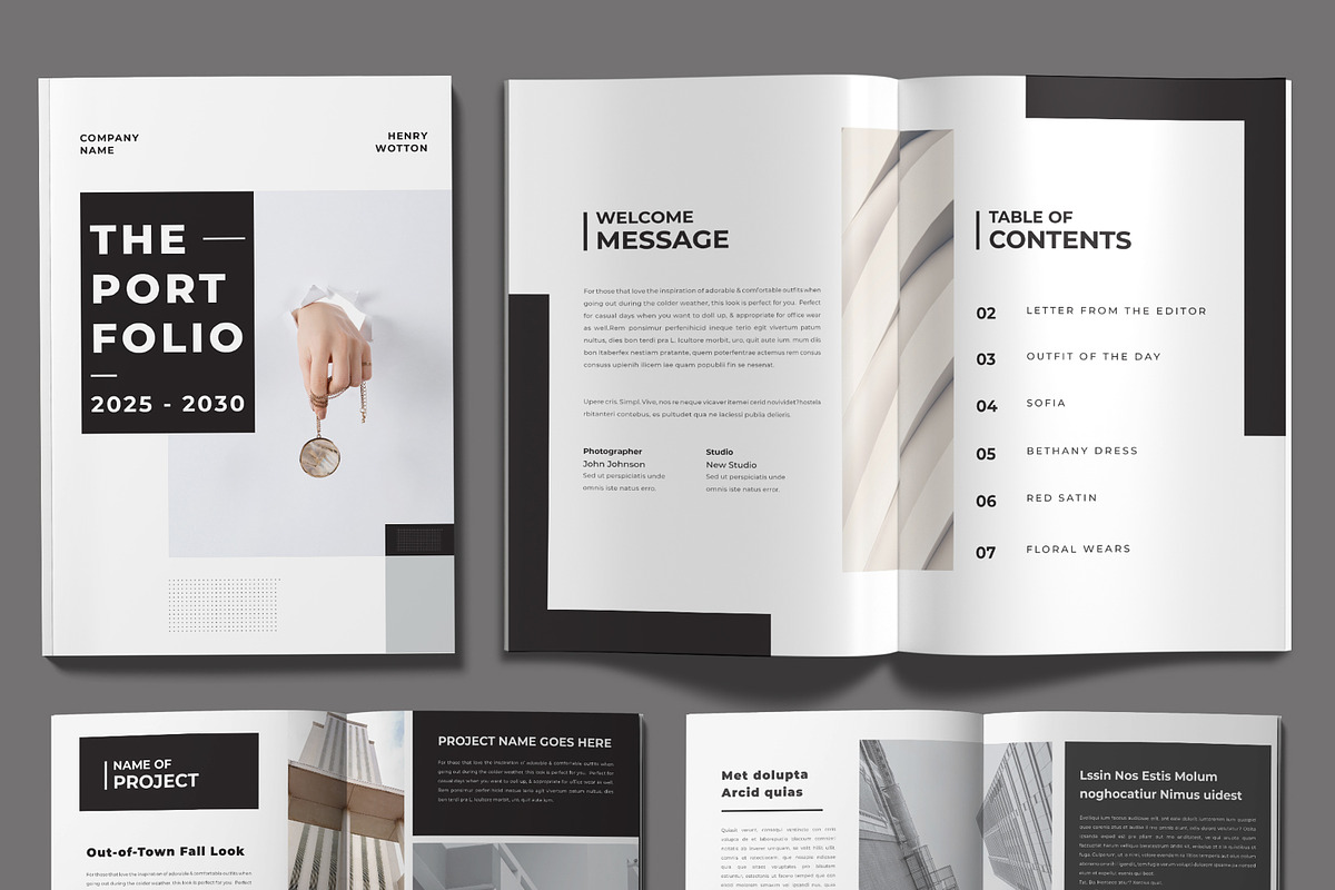 Business Portfolio Template