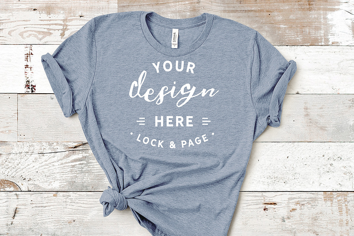 Mockup Bundle Bella Canvas T-Shirt, a Household Mockup by lock and page (Photo 23 of 45)