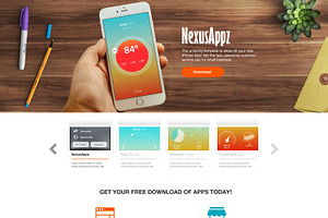 nexusappz psd theme