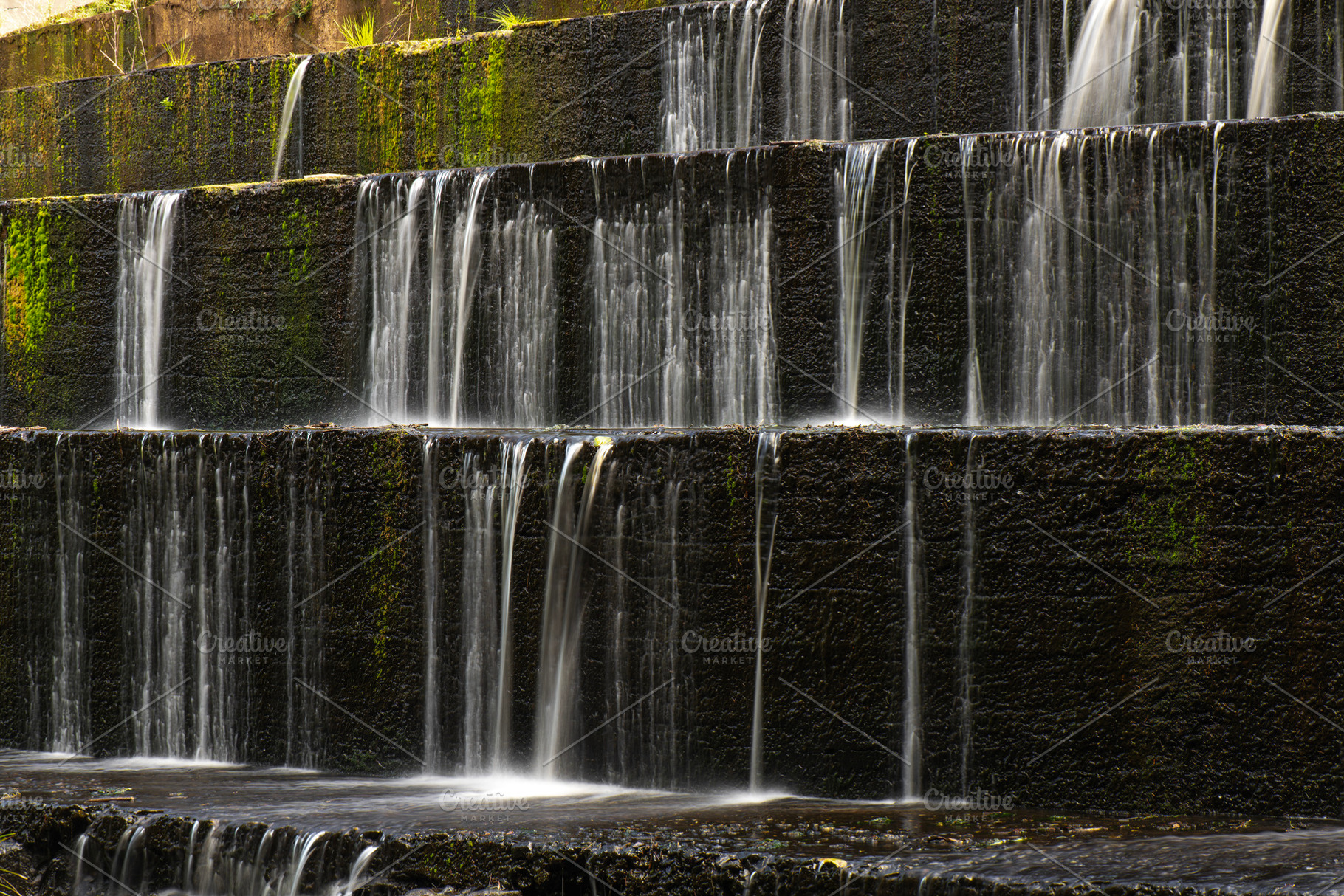 Gold Creek Reservoir Spillway, a Nature Photo by Rob D