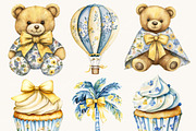 Talavera Baby Shower Clip Art, a Decorative Illustration by SparkyDesignsUS (Thumbnail 4 of 9)