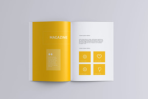 Magazine A4 Mock-Up