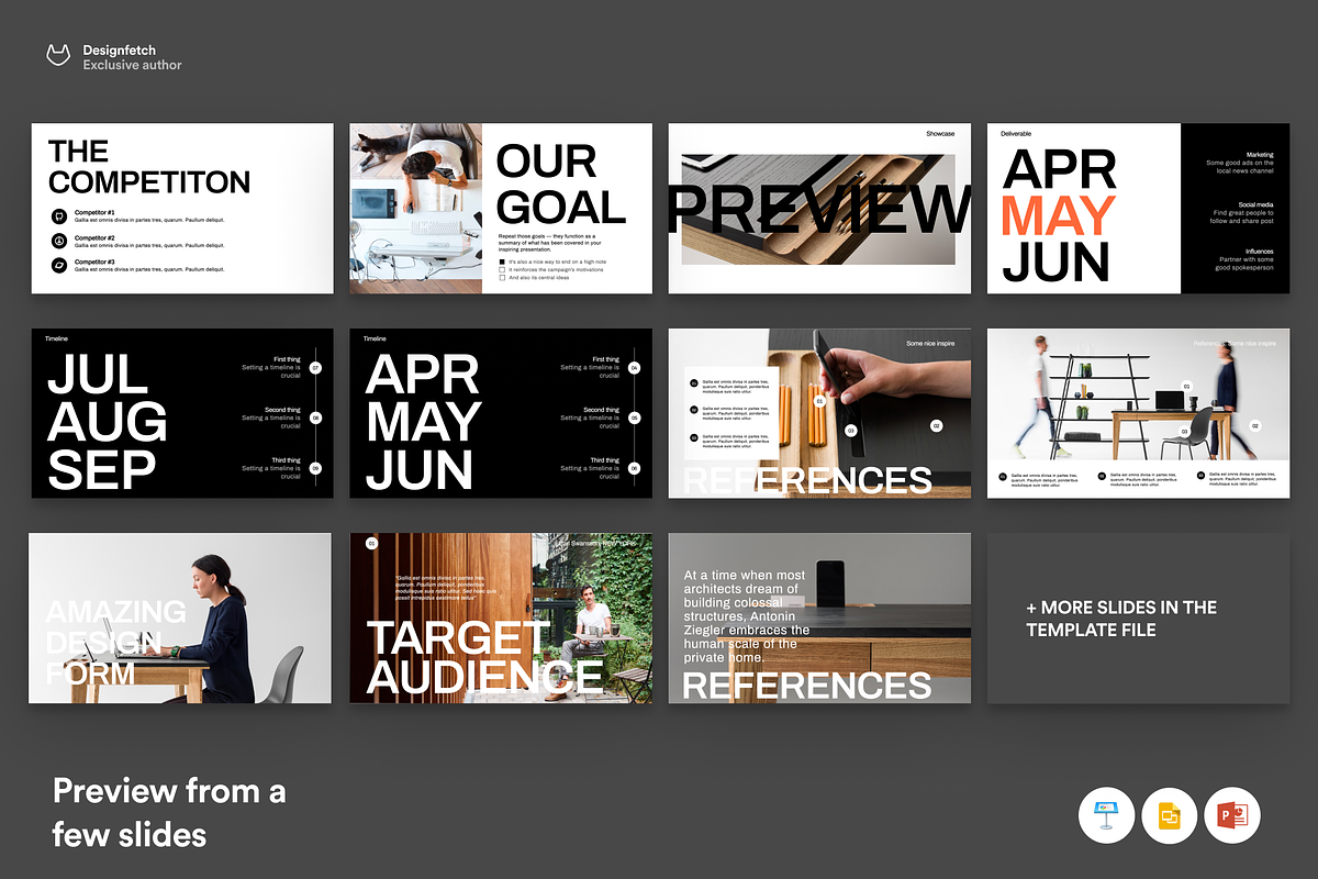 Creative Design Brief template, a Presentation Template by Oday Noon (Photo 3 of 7)