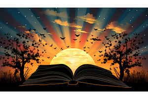 pages book clip art ai generated, an Arts & Entertainment Photo by pikepicture