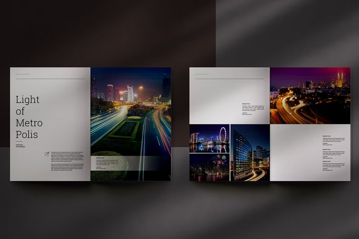 Photography Portfolio Template, a Brochure Template by adekfotografia (Photo 4 of 11)