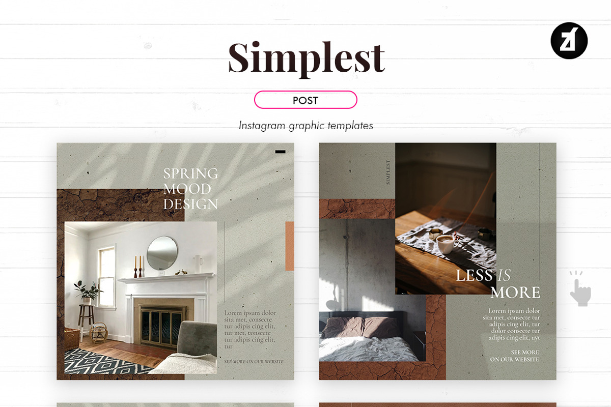 Simplest social media templates, a Social Media Template by Chanut is industries (Photo 4 of 8)