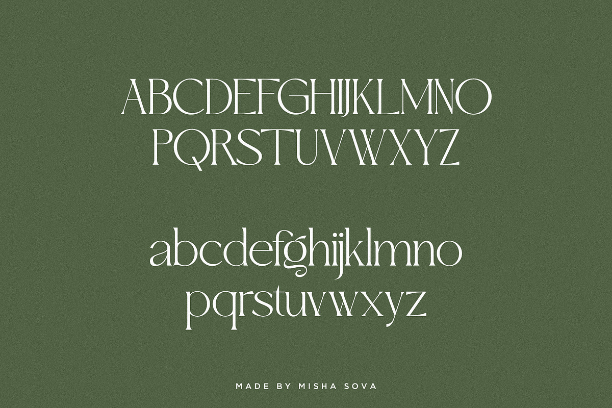 Sight - Elegant & Chic Serif, a Serif Font by Misha Sova (Photo 10 of 11)