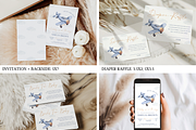 Vintage Airplane Baby Shower Bundle, an Invitation Template by Digital_Mind (Thumbnail 2 of 10)