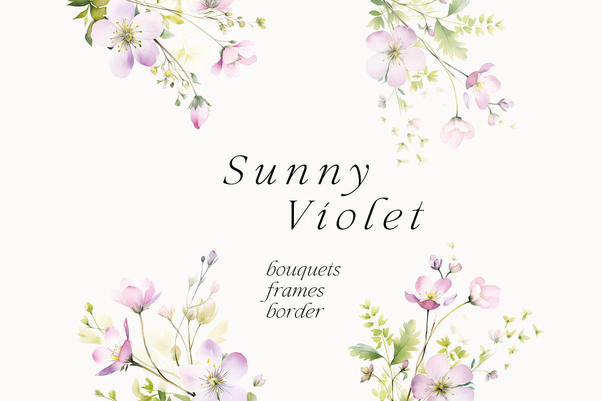 Watercolor Floral Bundle (45 in 1), a Decorative Illustration by Lana Elanor (Photo 174 of 180)