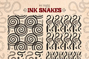 Ink Snakes Hand-drawn Set, an Animal Illustration by Ink Stories (Thumbnail 5 of 8)