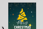 Christmas Flyer Layout, a Flyer Template by MightyDesign (Thumbnail 4 of 8)
