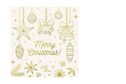Christmas and New year greeting card, a Card Template by Good Studio (Thumbnail 6 of 9)