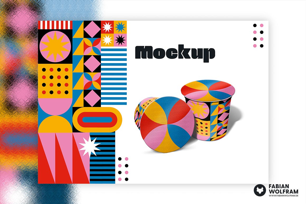 Coffee Capsule Mockup Tall (K-CUP), a Cups & Container Mockup by Fabian Wolfram (Photo 5 of 5)