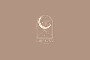 Lady Luna Pre-Made Logo Designs, a Branding & Logo Template by Olya Creative (Thumbnail 11 of 11)