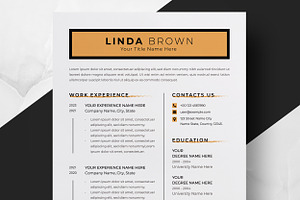 Simple & Sophisticated Resume