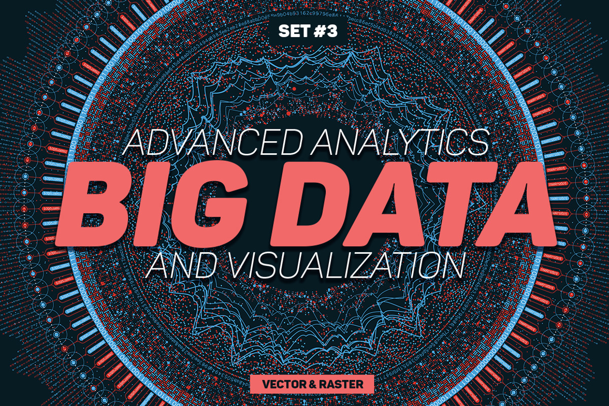 Big Data Abstract Backgrounds Part 3, an Object Graphic by GarryKillian (Photo 1 of 5)