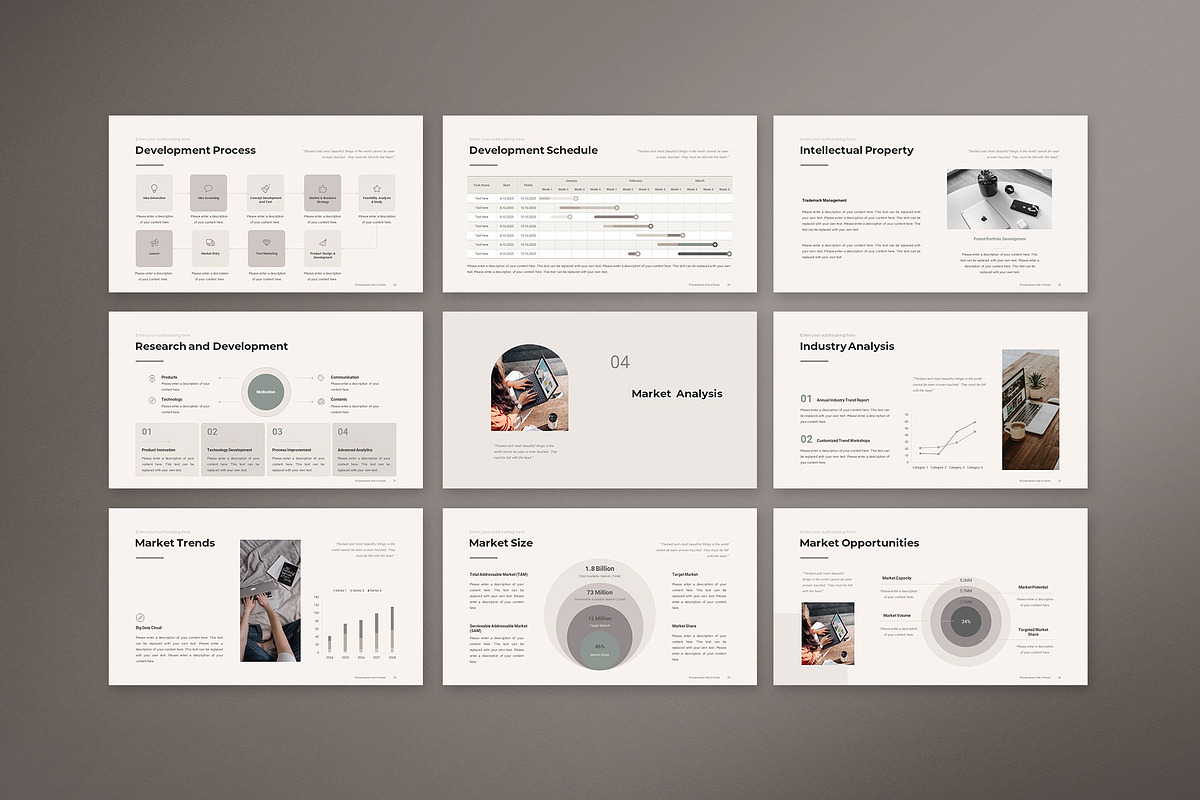 Business Plan Presentation Template, a Presentation Template by CreativityForest (Photo 7 of 13)