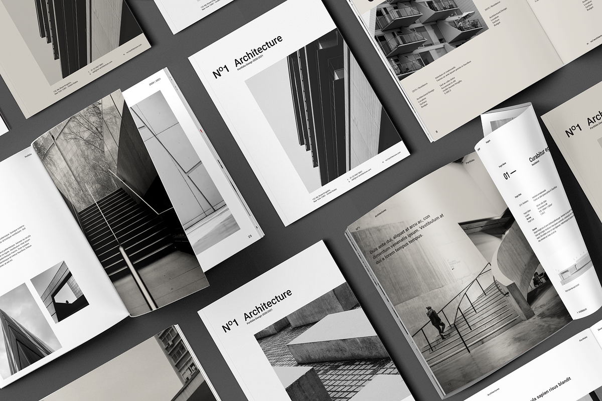 Architecture Brochure, a Brochure Template by silukEight (Photo 2 of 13)