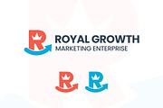 Royal Growth Marketing R Letter Logo, a Branding & Logo Template by Faisal Mehmood (Thumbnail 2 of 4)