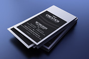 Black And White Business Card, a Business Card Template by Marvel (Thumbnail 3 of 4)