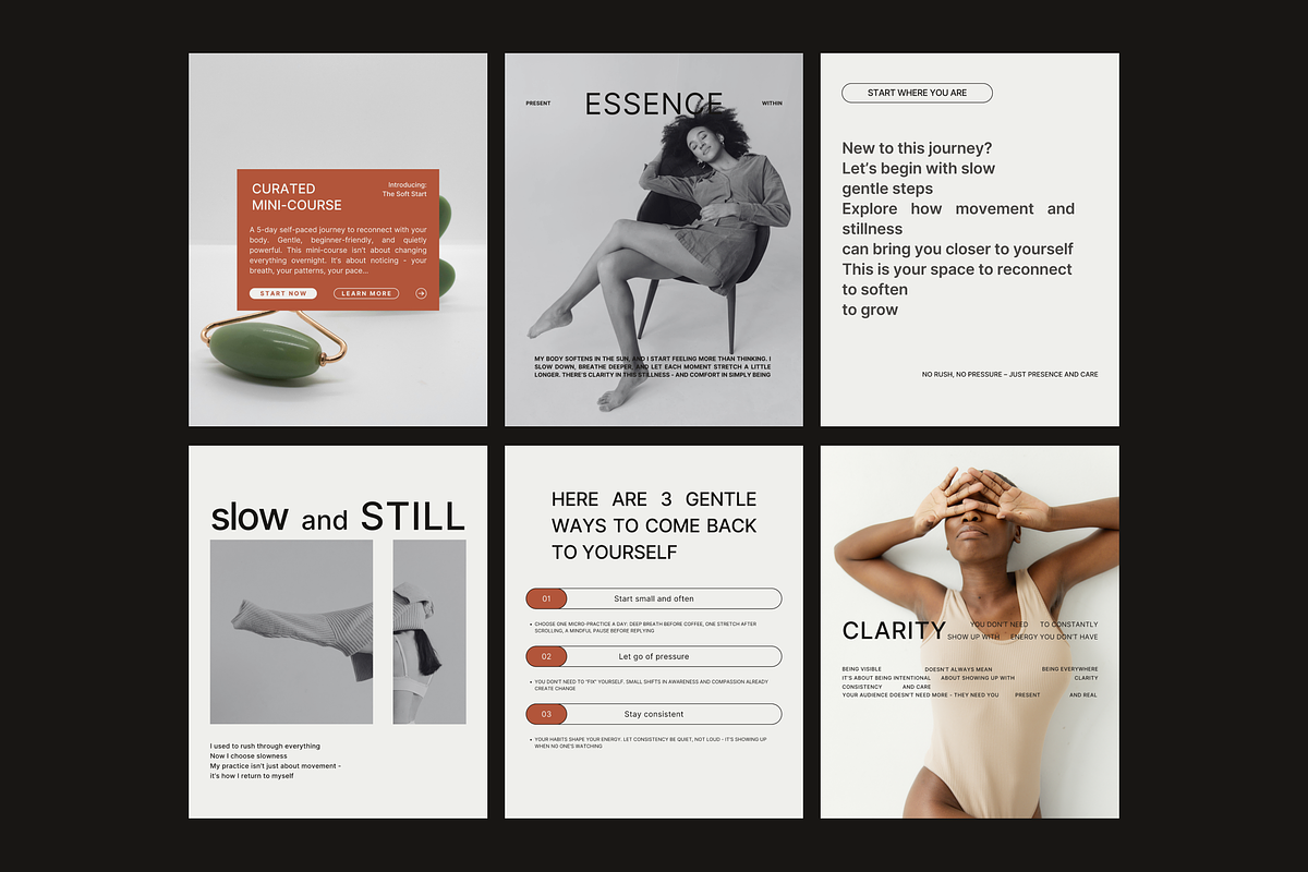 MEYA - Wellness Instagram Templates, a Social Media Template by rainbojelia (Photo 6 of 17)