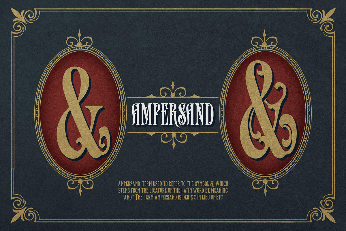 Master Rumble Victorian Typeface, a Blackletter Font by alit design (Photo 10 of 25)