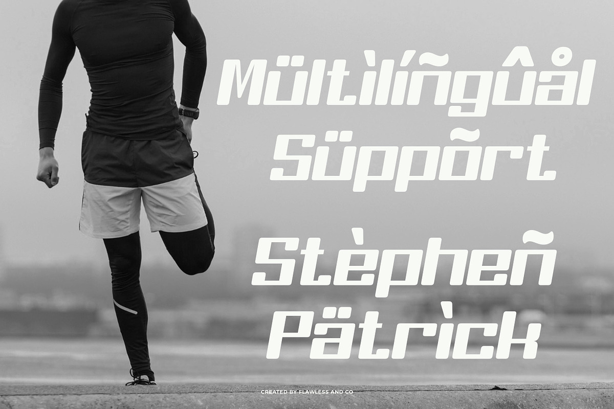 Koopers - Modern Sports Font, a Sans Serif Font by Flawless And Co (Photo 7 of 10)