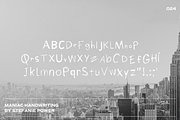 maniac Handwriting | Font, a Script Font by Stefanie Madison (Thumbnail 2 of 2)