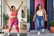 Plus Size Women Stock Photos, a Person Photo by Selenique Studio (Thumbnail 7 of 12)