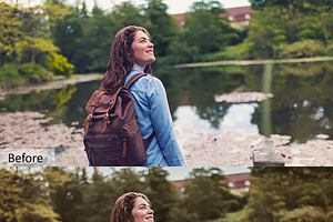 Landscape Cinema Photoshop Actions