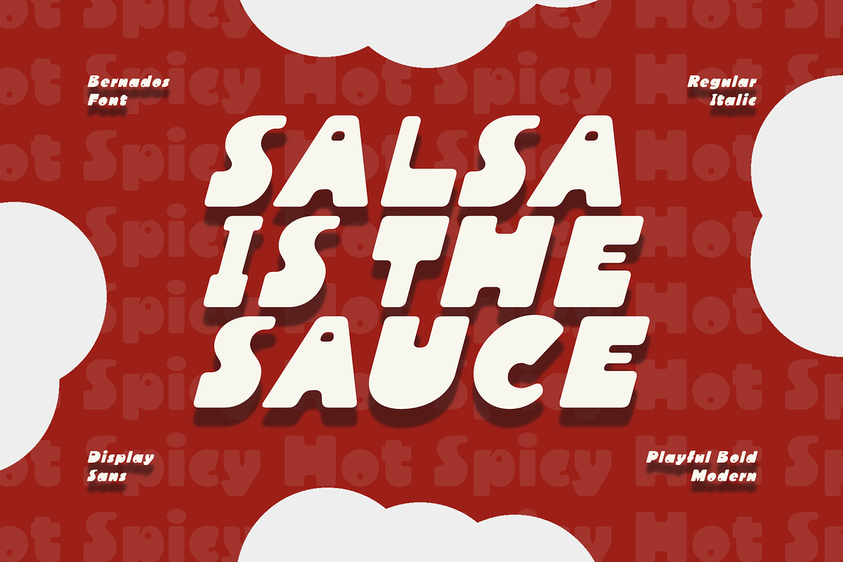 CF Bernados - Bold Display Sans, a Sans Serif Font by Indotype Foundry (Photo 3 of 10)