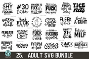 Funny Adult Svg Bundle, Adult Bundle, a Person Illustration by CrazyCraft (Thumbnail 1 of 4)
