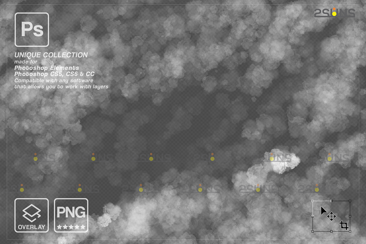 Halloween overlay, photoshop overlay, an Object Graphic by 2SUNS (Photo 7 of 9)