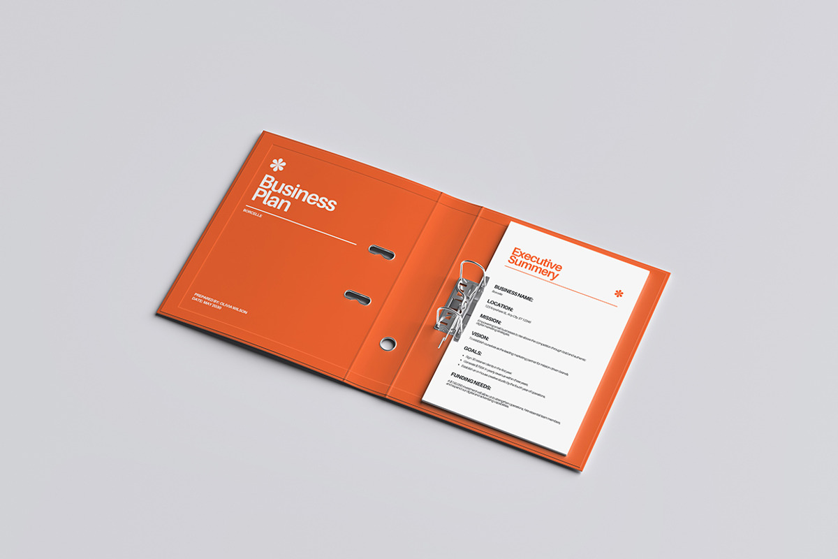 High Quality Binder Mockup, a Flyer Template by graphicstory (Photo 3 of 5)