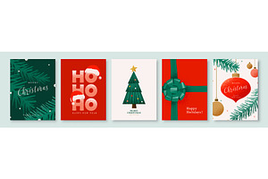 Christmas card holiday background