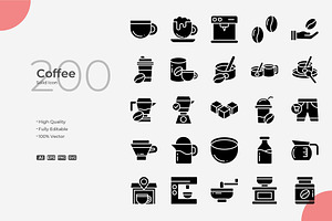 Coffee Solid Icons