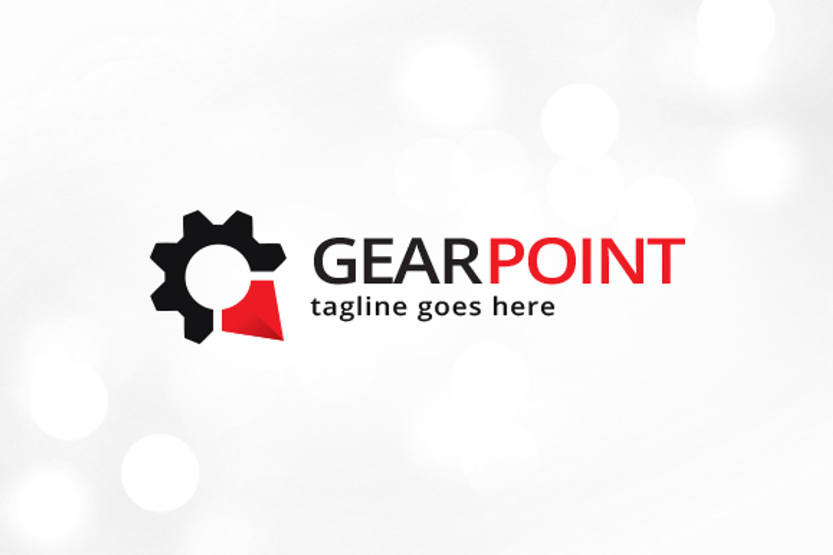 Gear Point Logo Template, a Branding & Logo Template by gunaonedesign