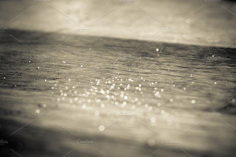 Salt On Wood