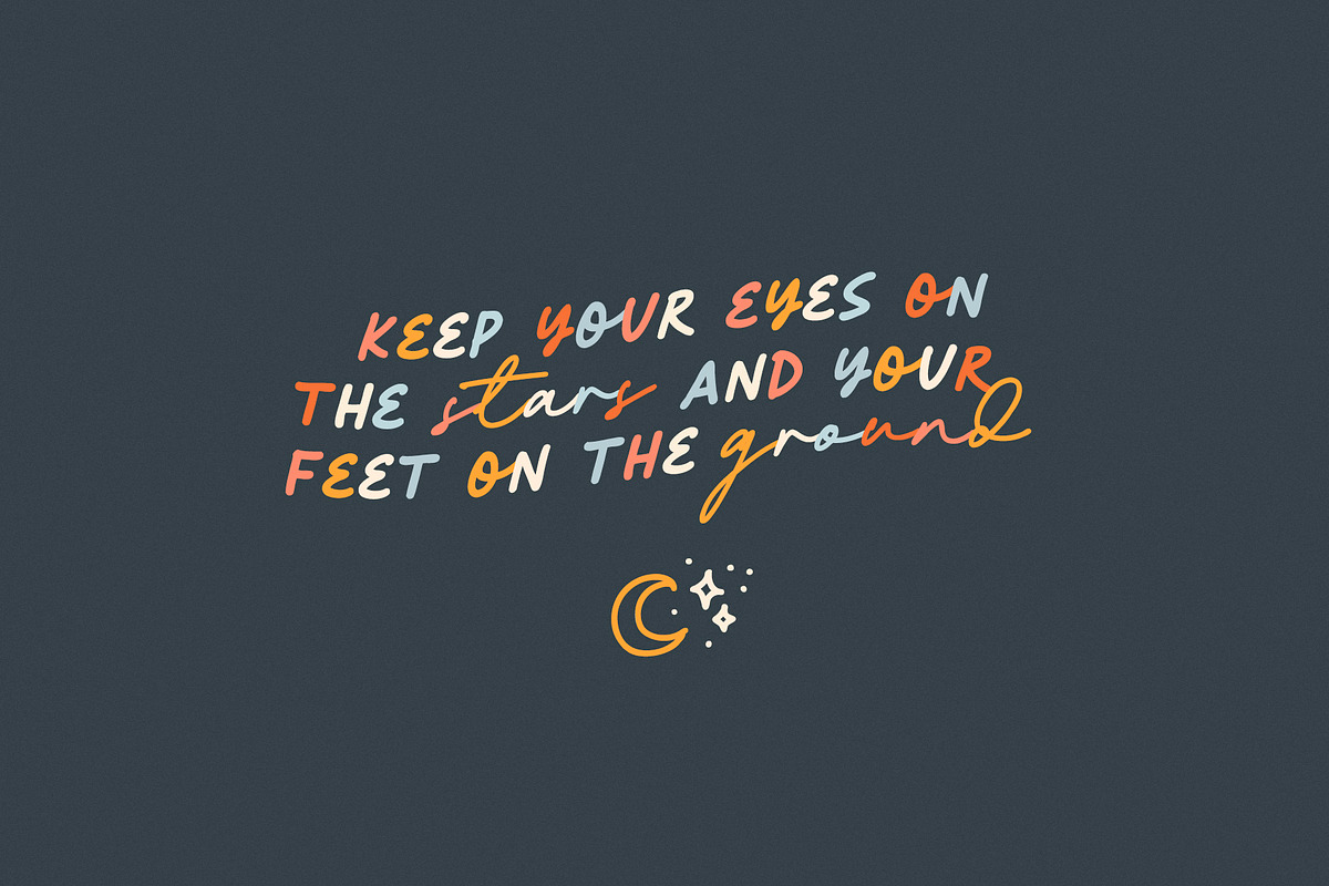 Mellow Morning Font Duo + Doodles, a Font by Sam Parrett (Photo 6 of 11)