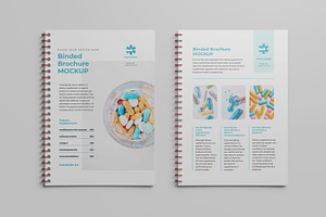 Spiral Brochure Mockup