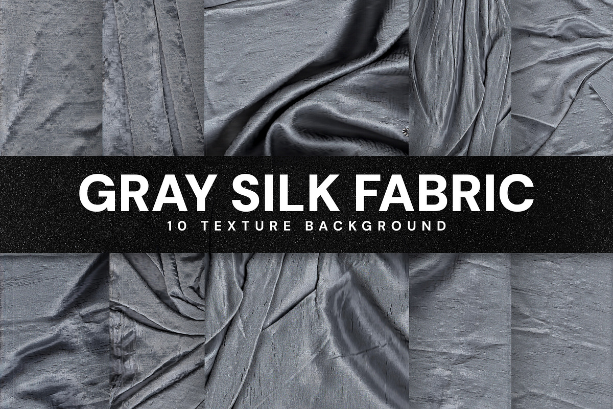 Gray Silk Fabric Texture, a Texture Graphic by Pitchlook.Studio (Photo 1 of 3)
