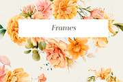Watercolor Yellow Peach Flowers, a Decorative Illustration by Damian Roh (Thumbnail 8 of 16)