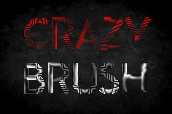 Crazy Brush Neue Font preview 8