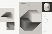 Greydient 5 - Blend Objects, an Object Graphic by kloroform (Thumbnail 11 of 14)