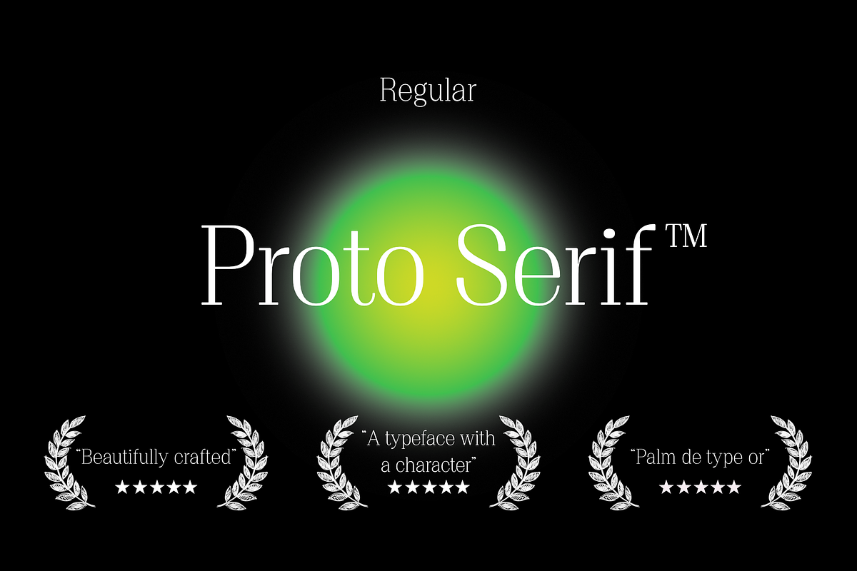 Proto Serif Regular, a Serif Font by Bukva™ Type Foundry (Photo 1 of 13)