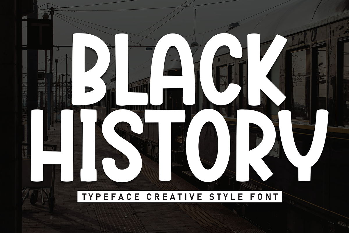 Black History | Script Font, a Script Font by Scratchones (Photo 1 of 8)