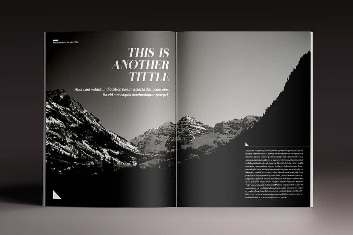 Melville Magazine, a Magazine Template by Luuqas Design (Photo 4 of 5)