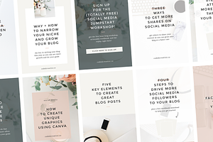 Bloom Pinterest Templates