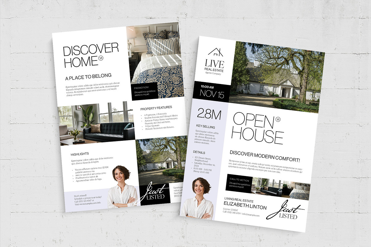 Open House Flyer Template, a Flyer Template by BrandPacks (Photo 4 of 5)