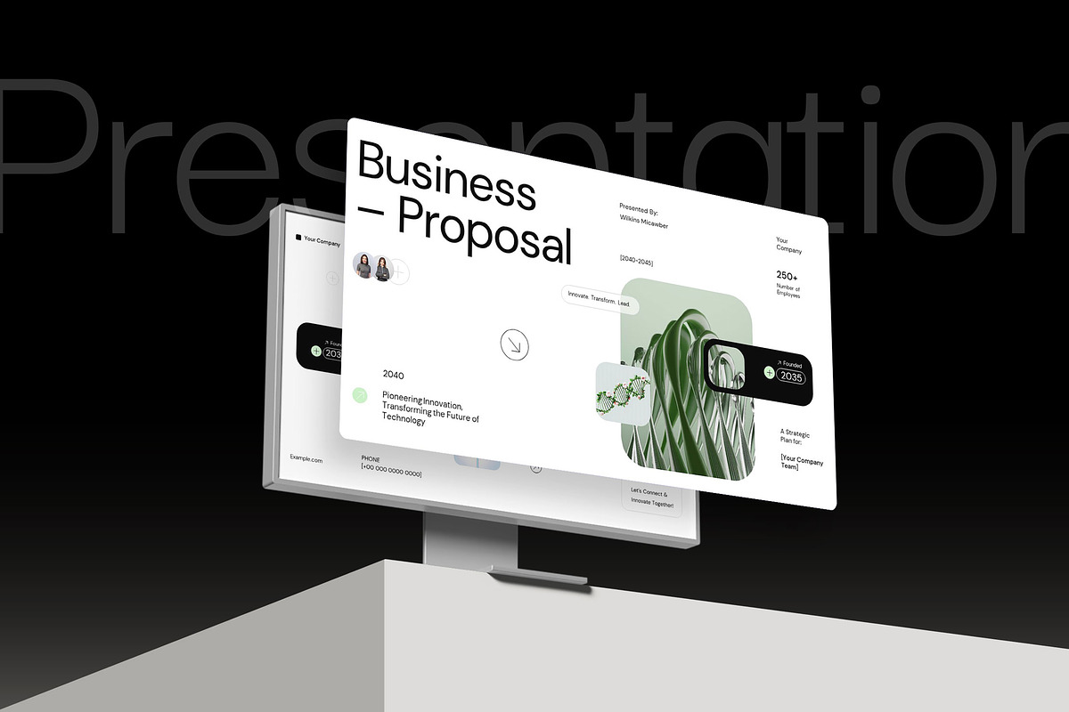 Technology Business Proposal Slides preview 2